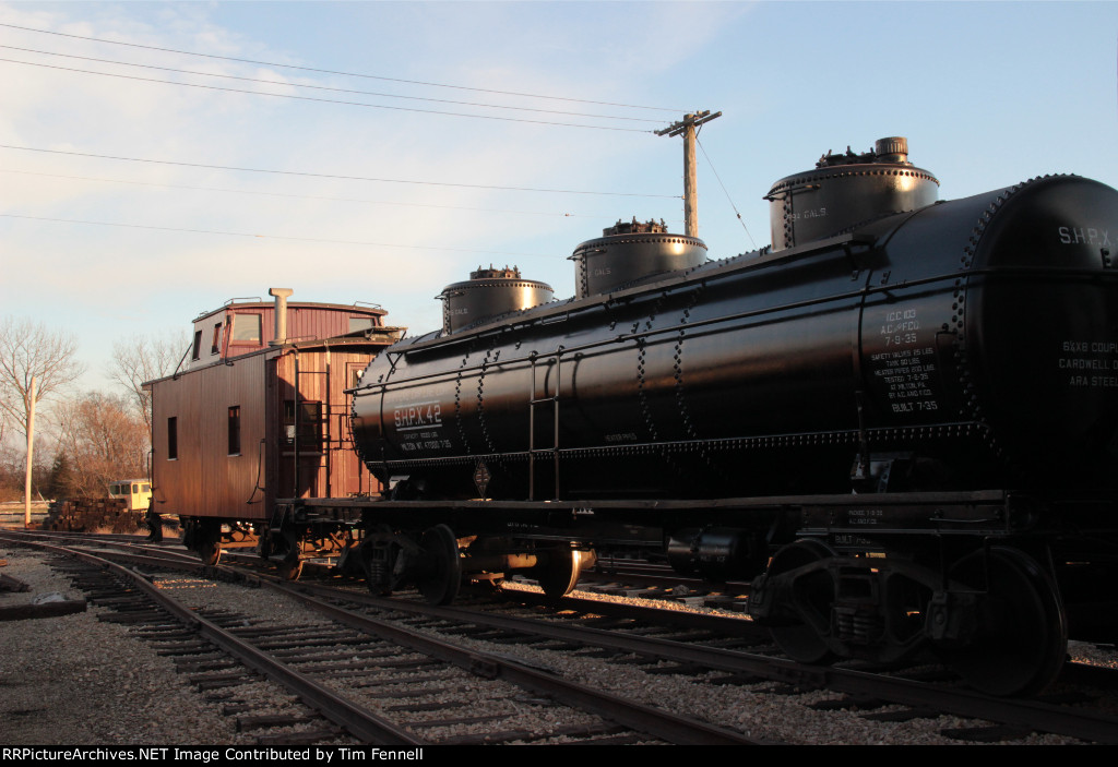 Vintage Freight Pulling into the Yard